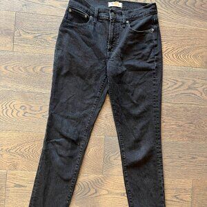 Madewell Mid-Rise Perfect Vintage Jean, Size 27 Dark Wash